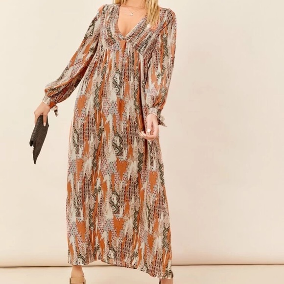 🆕LAST ONE!🛍 Prairie Fest Maxi Dress - Picture 2 of 8